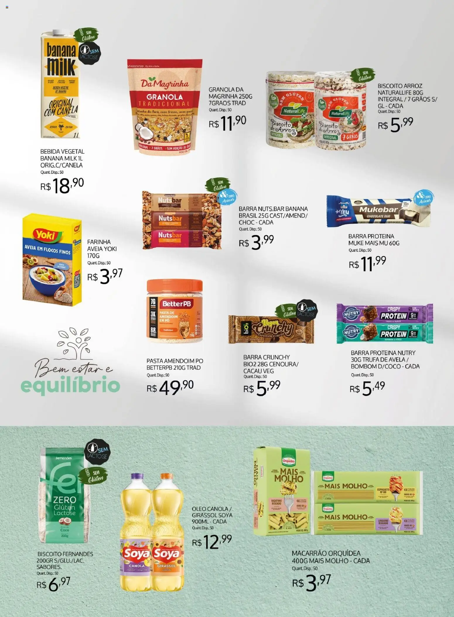 Bistek Supermercados Folheto - válido de 04.03.2026 | Página: 2 | Produtos: Amendoim, Biscoito, Pasta, Flocos
