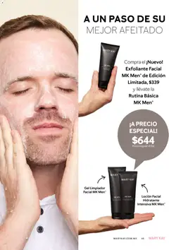 Vista previa de Loción Facial Hidratante Intensiva MK Men®, Loción Facial Hidratante Intensiva MK Men®, nuevo folleto de la tienda, válido en México a partir del 01.03.2026 | Página: 45