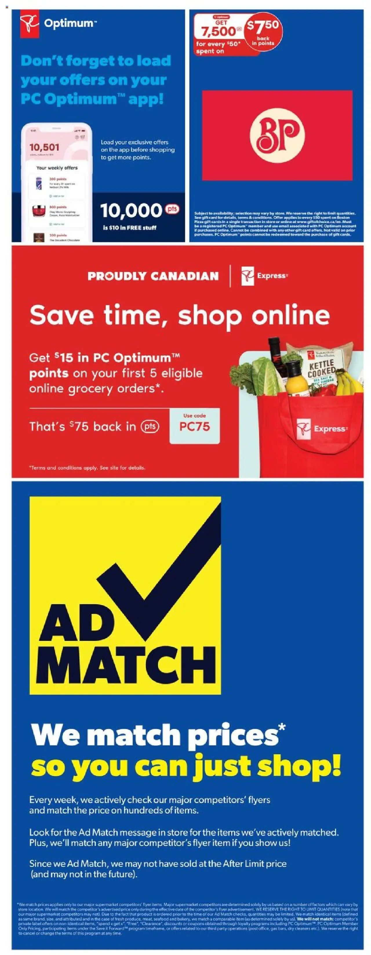 Real Canadian Superstore flyer valid from 11.09.2025 | Page: 39 | Products: PC, Case, Kettle, Pizza