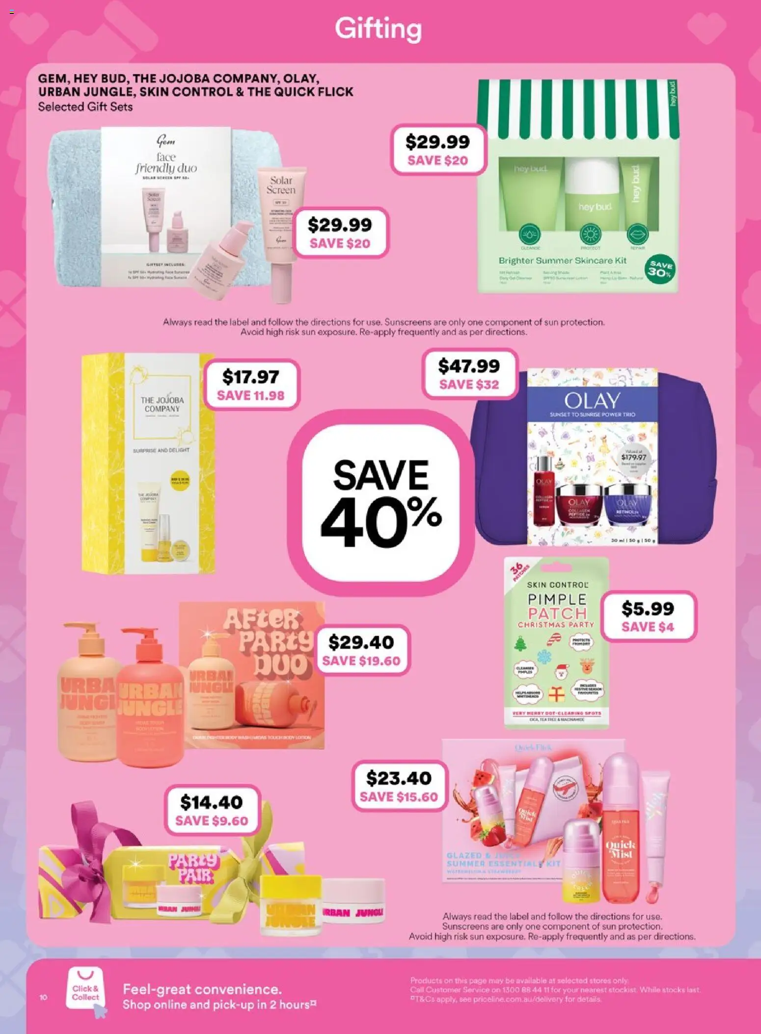 Priceline Pharmacy catalogue - valid from 10.12.2025 | Page: 10 | Products: Lotion, Screen