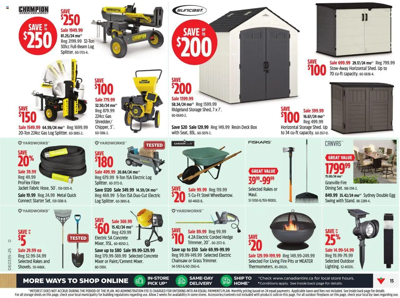 Canadian Tire flyer valid from 22.08.2025 | Page: 20 | Products: Mixer, Box, Jacket