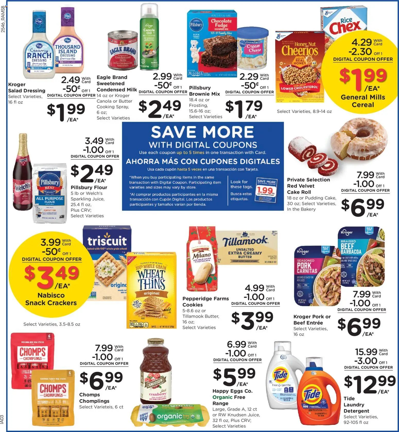 Ralphs Weekly Ad - valid from 17.12.2025 | Page: 7 | Products: Butter, Eggs, Rice, Salad