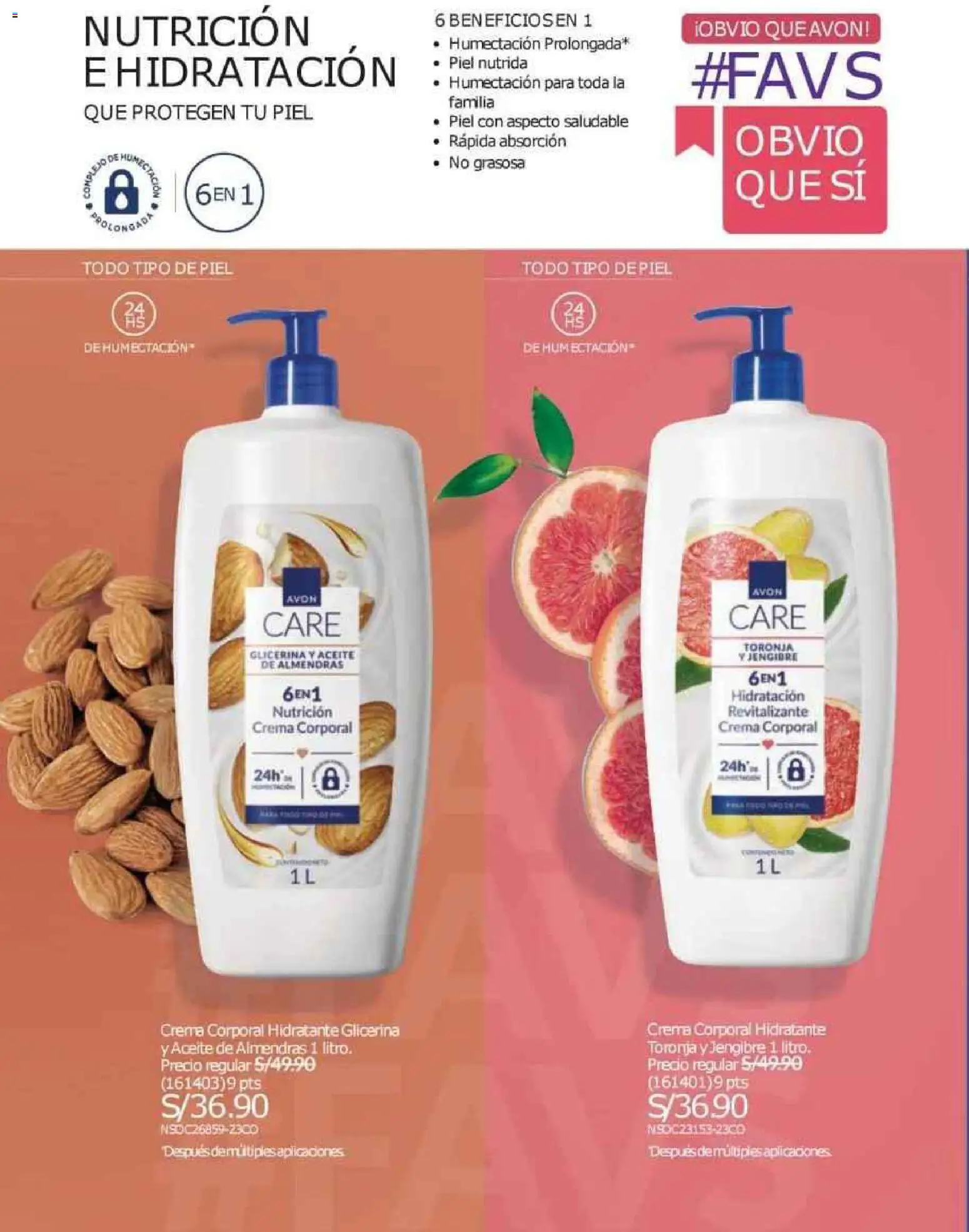 Catálogo Avon válido desde 12.10.2025 | Página: 128 | Productos: Aceite, Crema, Almendras