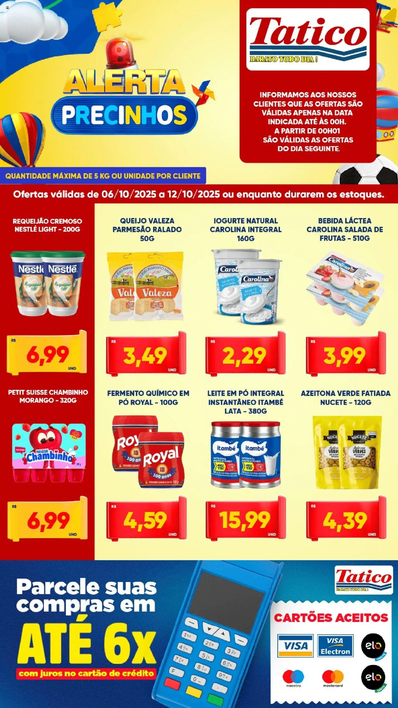 Tatico Folheto - válido de 06.10.2025 | Página: 2 | Produtos: Pó, Leite, Bebida, Leite em pó