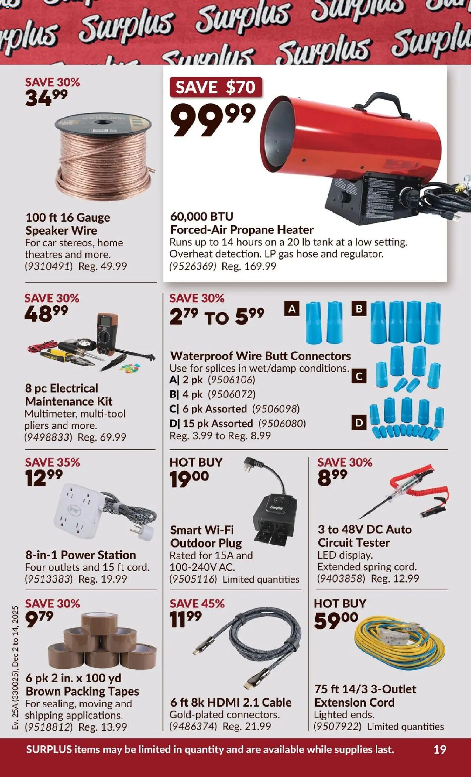 Princess Auto flyer valid from 02.12.2025 | Page: 24 | Products: PC, Cable, Speaker