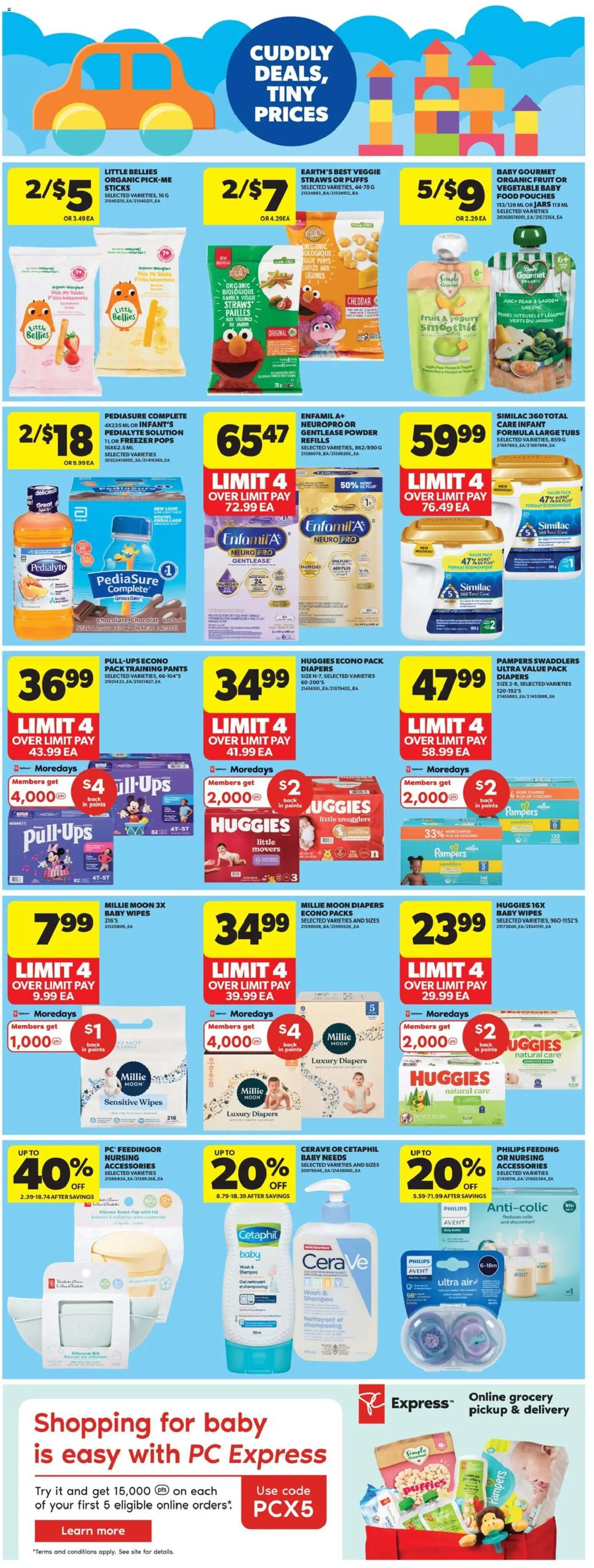 Real Canadian Superstore flyer valid from 29.01.2026 | Page: 32 | Products: PC, Freezer, Powder, Yogurt