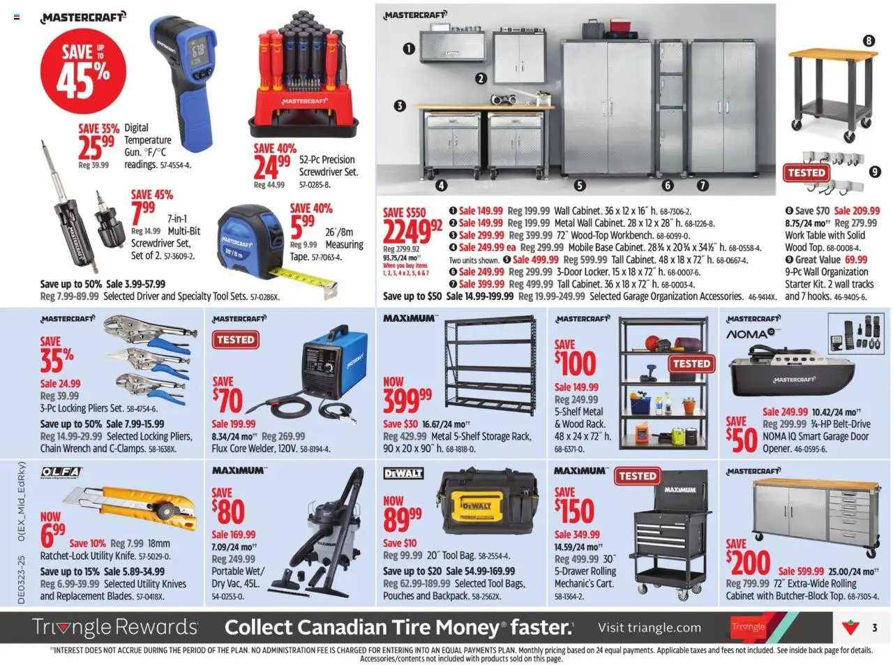Canadian Tire flyer valid from 30.05.2025 | Page: 3 | Products: Table, Cabinet