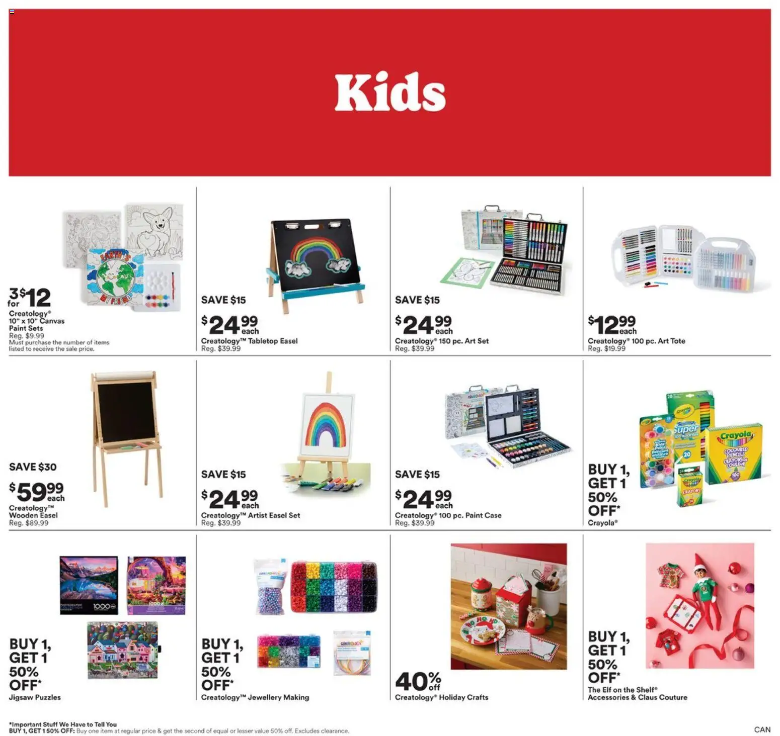 Michaels Black Friday - valid from 21.11.2025 | Page: 8 | Products: Art Set, Easel, Canvas, Peach