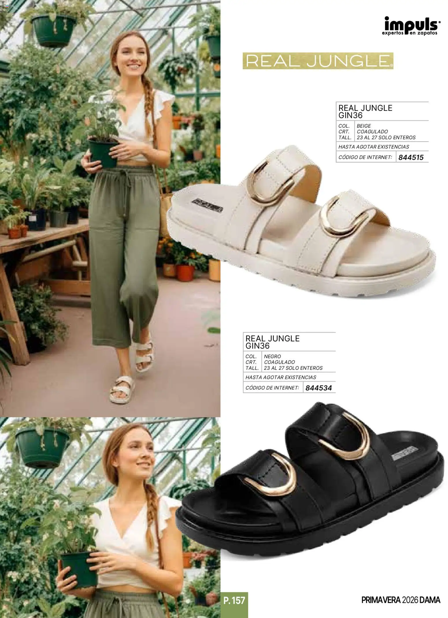 Nuevas ofertas de Impuls válidas en toda la República Mexicana desde el 01.01.2026. ¡Encuentra las mejores ofertas en Impuls catálogo Primavera! | Página: 159 | Productos: Zapatos