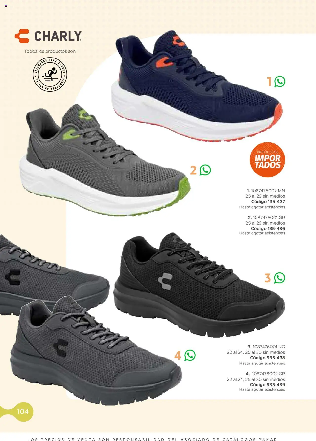 Nuevas ofertas de SC Pakar válidas en toda la República Mexicana desde el 24.07.2025. ¡Encuentra las mejores ofertas en SC Pakar - Catálogo Hombre otoño / invierno! | Página: 104