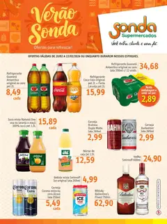 Sonda - Ofertas Especial Drinks de Verão - Pré-Visualização do folheto da loja Sonda, válido de 20.02.2026