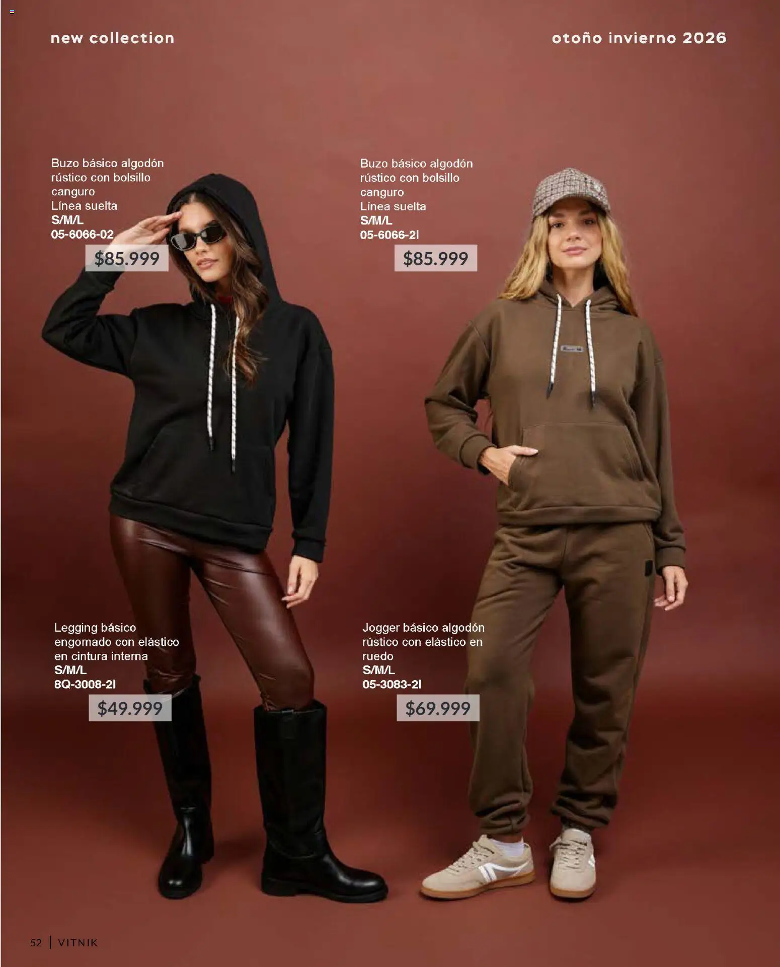 Vitnik - Catálogo │ válido desde el 24.02.2026 | Página: 52 | Productos: Buzo, Algodón