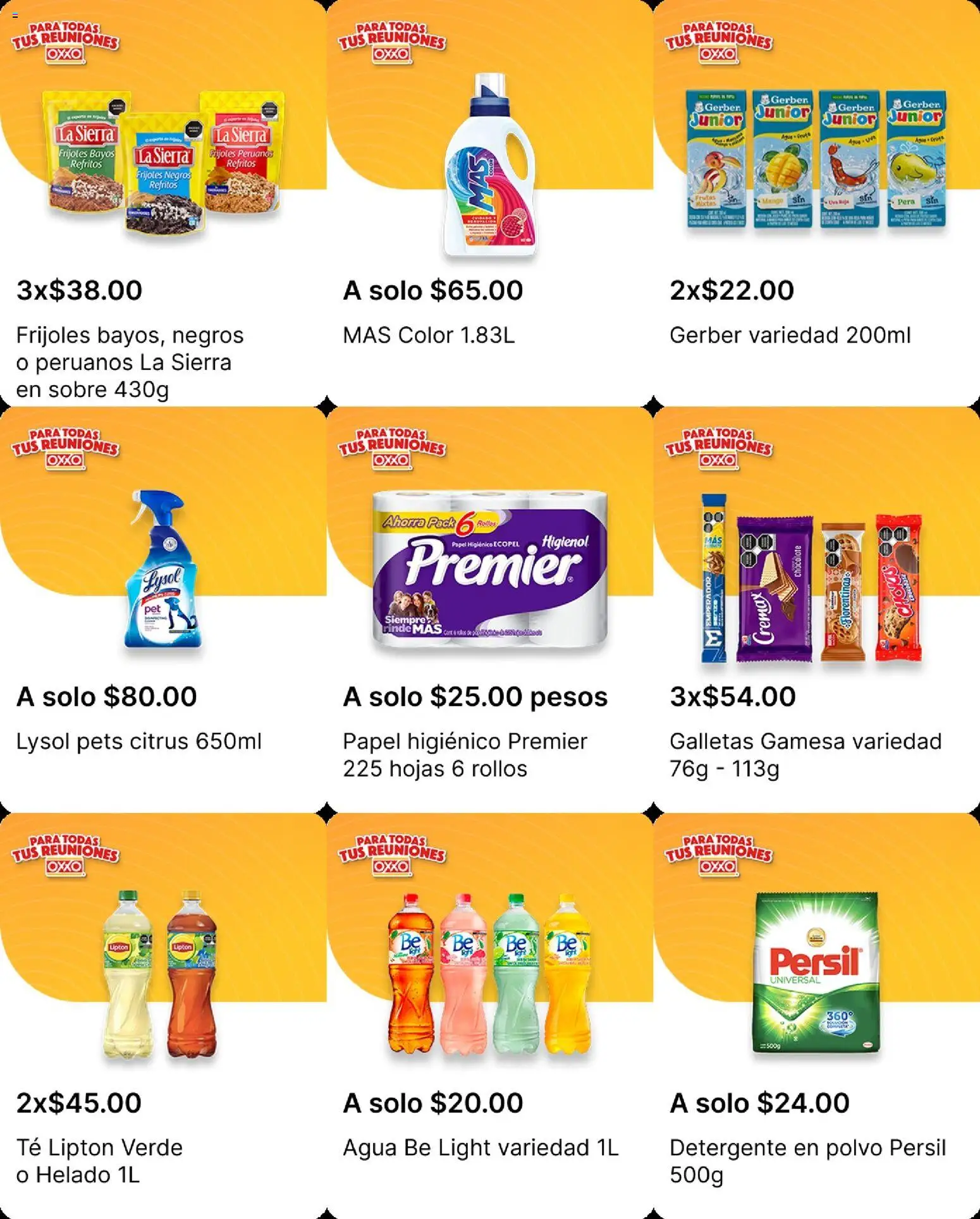 Nuevas ofertas de OXXO válidas en toda la República Mexicana desde el 16.10.2025. ¡Encuentra las mejores ofertas en OXXO folleto! | Página: 12 | Productos: Detergente, Agua, Papel higiénico, Té