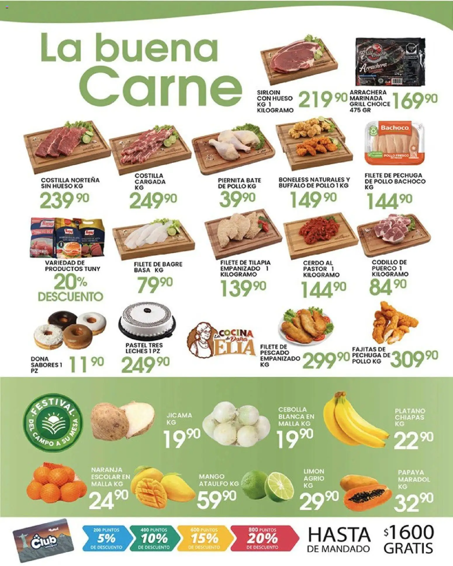 Nuevas ofertas de Alsuper válidas en toda la República Mexicana desde el 17.04.2026. ¡Encuentra las mejores ofertas en Alsuper folleto Torreon! | Página: 2 | Productos: Plátano, Pastel, Cocina, Malla