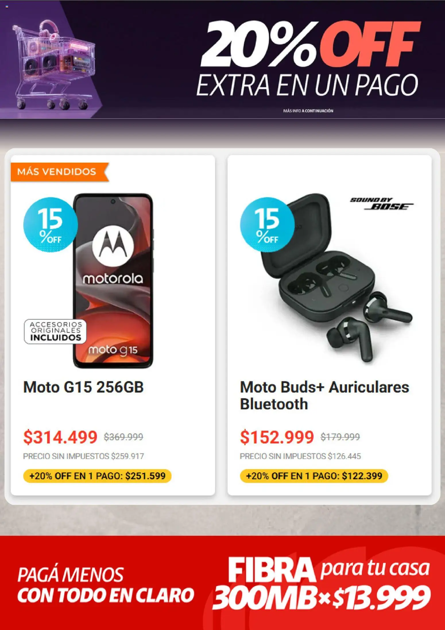 Claro catálogo │ válido desde el 26.02.2026 | Página: 2 | Productos: Auriculares