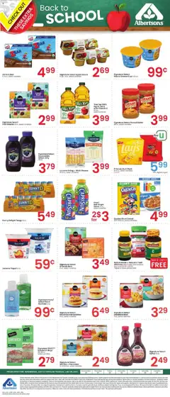 Preview of Albertsons weekly ads valid from 23.07.2025