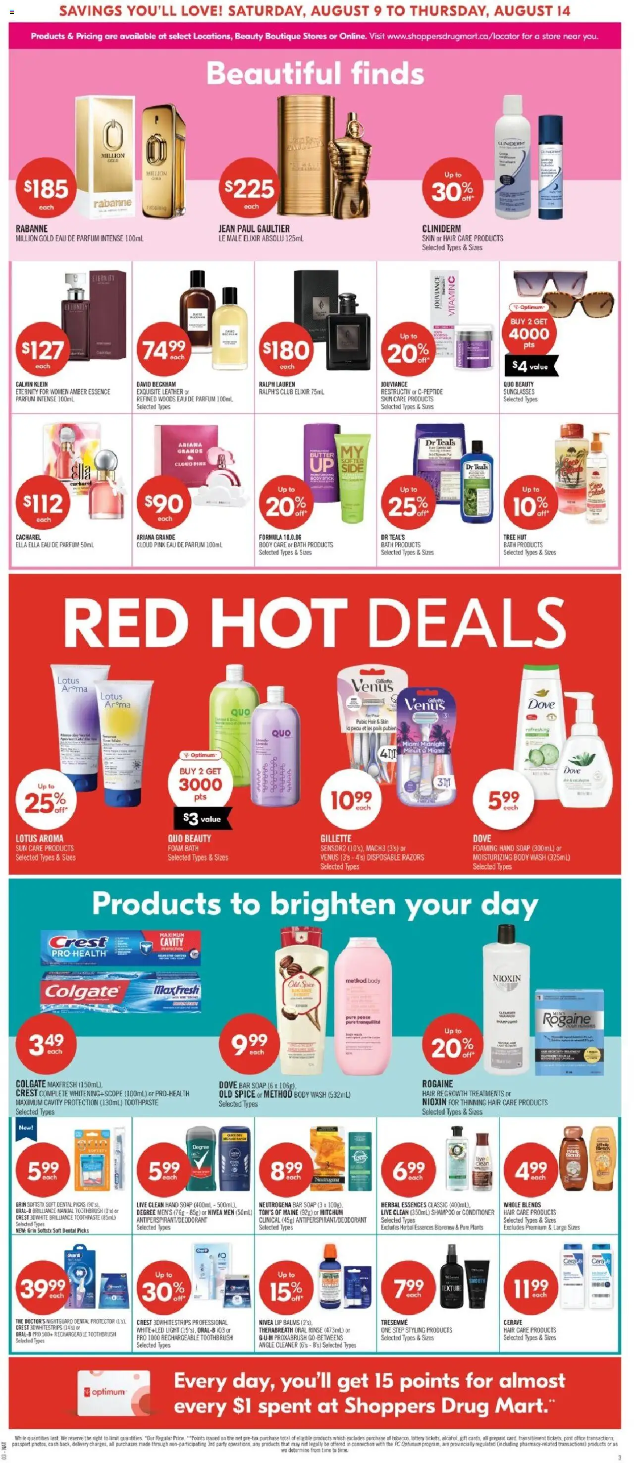 Shoppers flyer valid from 09.08.2025 | Page: 9