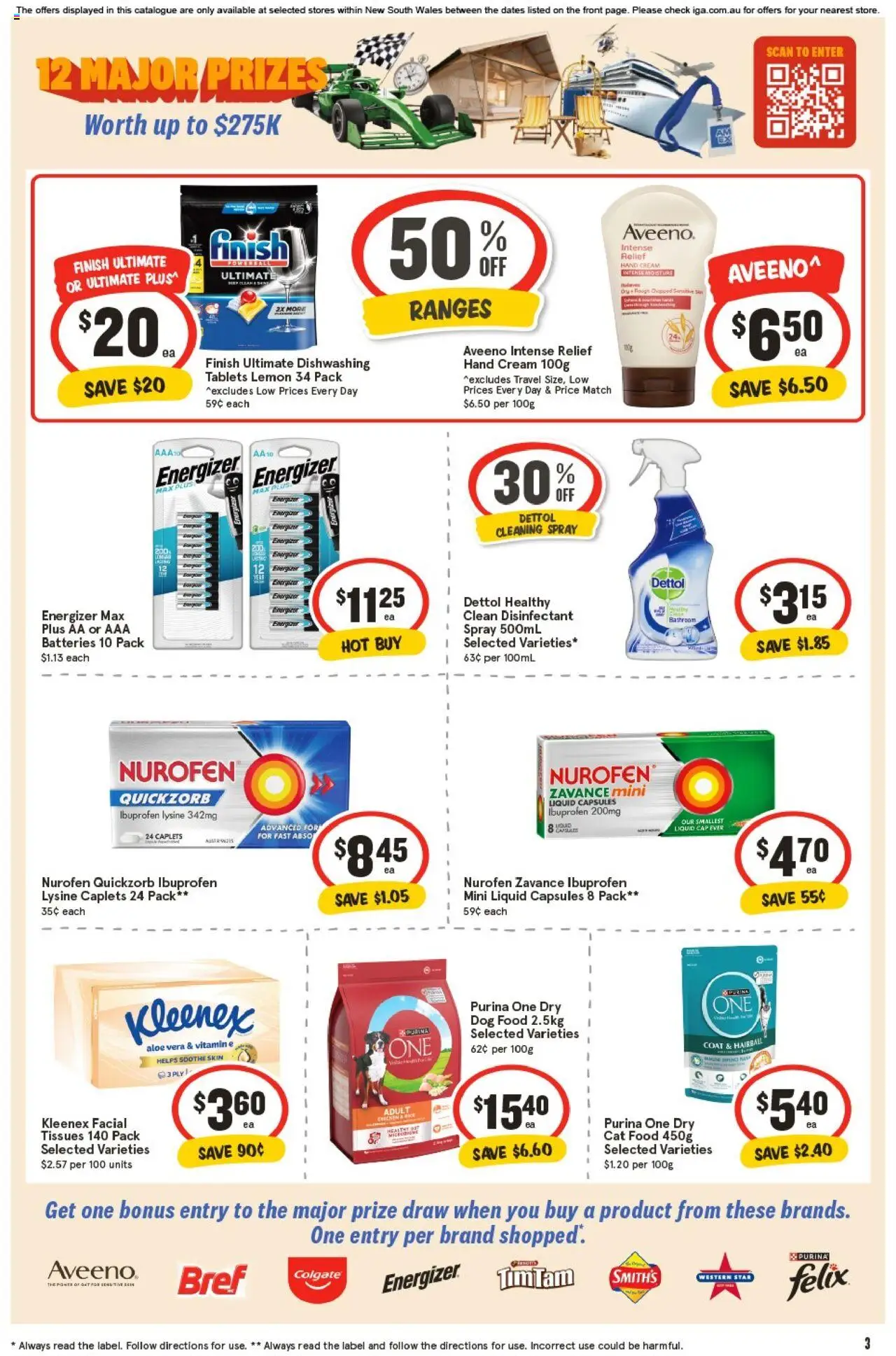 IGA catalogue - valid from 22.10.2025 | Page: 6 | Products: Dog food, Lemon, Hand cream, Vitamin