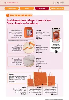 Avon - Campanha 03: Minha Consultoria - Pré-Visualização do folheto da loja Avon, válido de 15.01.2026 | Página: 44 | Produtos: Envelope, Fita
