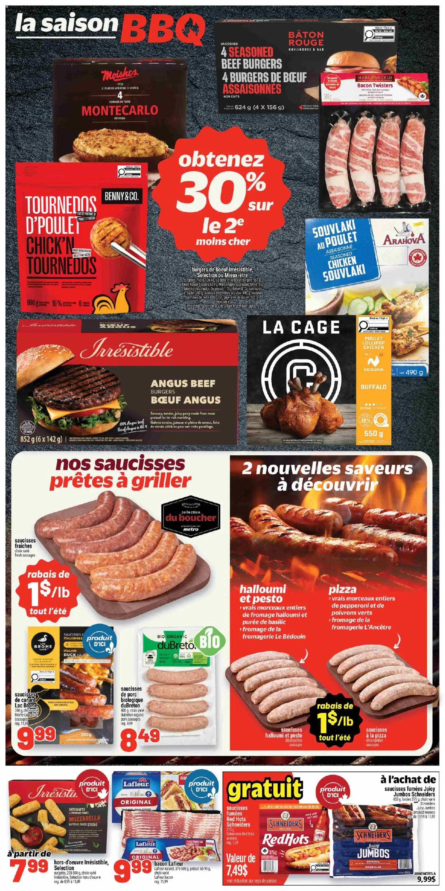 Metro flyer valid from 23.04.2026 | Page: 9 | Products: Potatoes, Cheese, Pizza, Pork