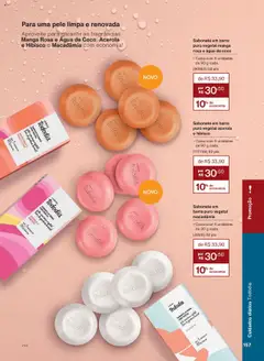 Natura - Ciclo 16/2025 - Pré-Visualização do folheto da loja Natura, válido de 01.10.2025 | Página: 157 | Produtos: Coco, Macadâmia, Hibisco, Água de coco
