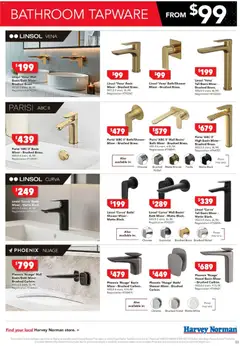 Preview of Harvey Norman Black Friday - valid from 13.11.2025 | Page: 3 | Products: Bath, Accessories, Mixer, Bathroom