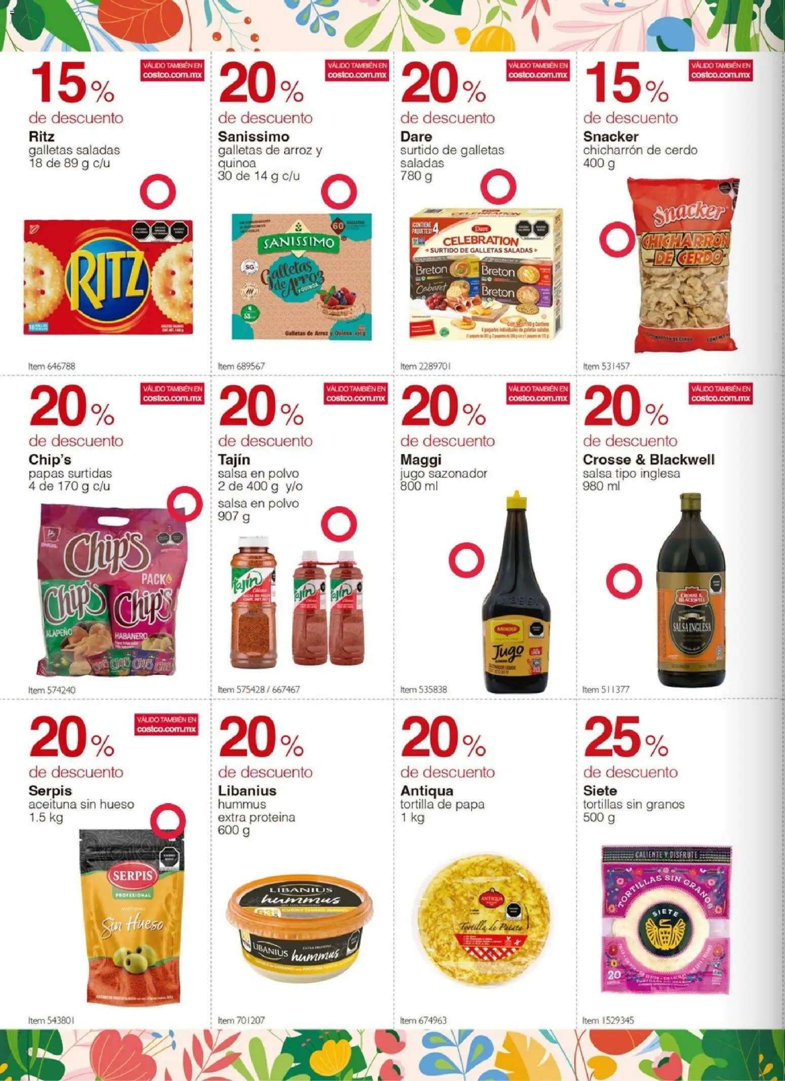 Nuevas ofertas de Costco válidas en toda la República Mexicana desde el 23.03.2026. ¡Encuentra las mejores ofertas en Costco catálogo Descuentos de Primavera! | Página: 6 | Productos: Papa, Cerdo, Arroz, Polvo