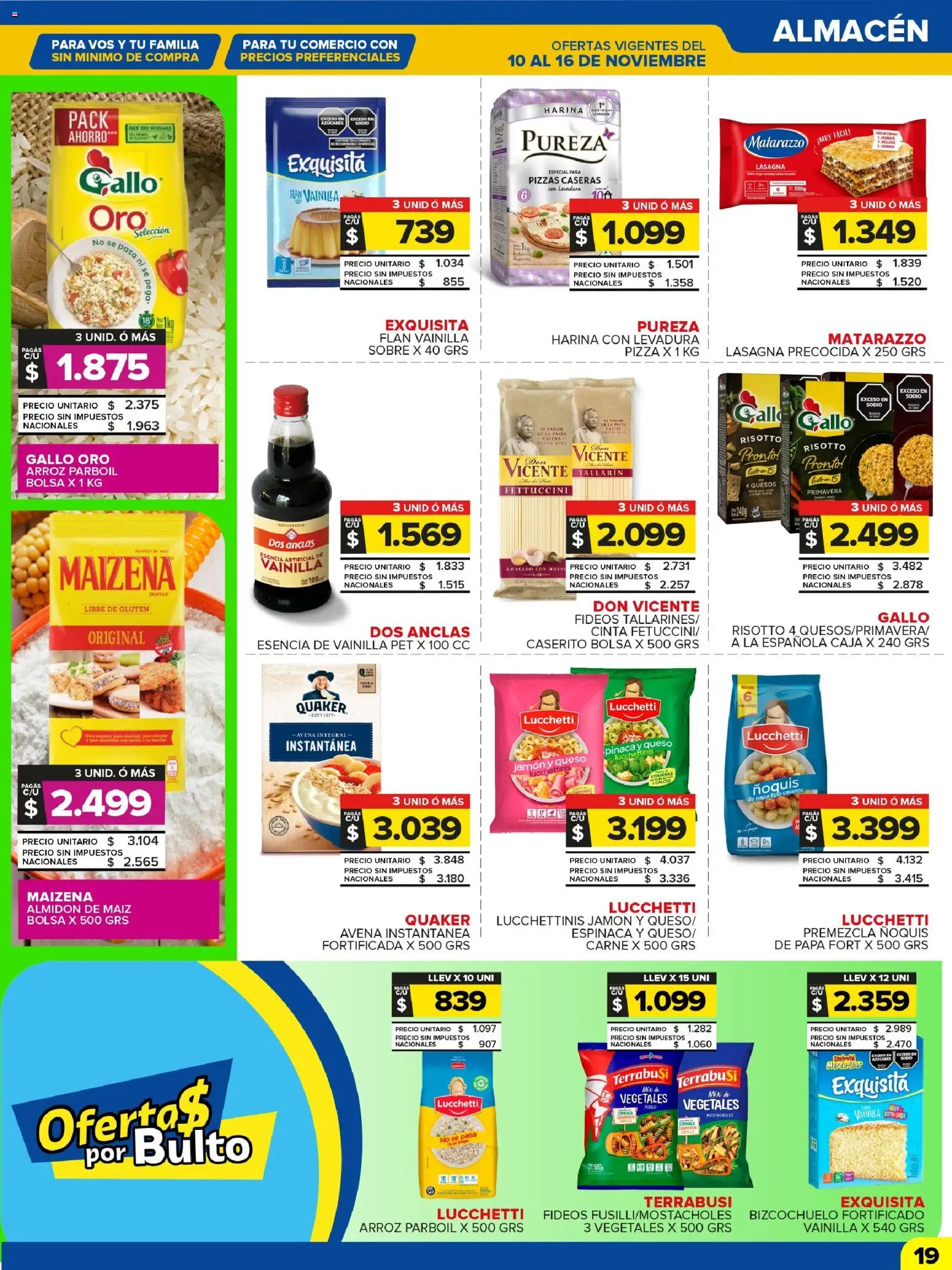 Carrefour Maxi catálogo │ válido desde el 10.11.2025 | Página: 21 | Productos: Cinta, Ñoquis, Fideos, Pasta