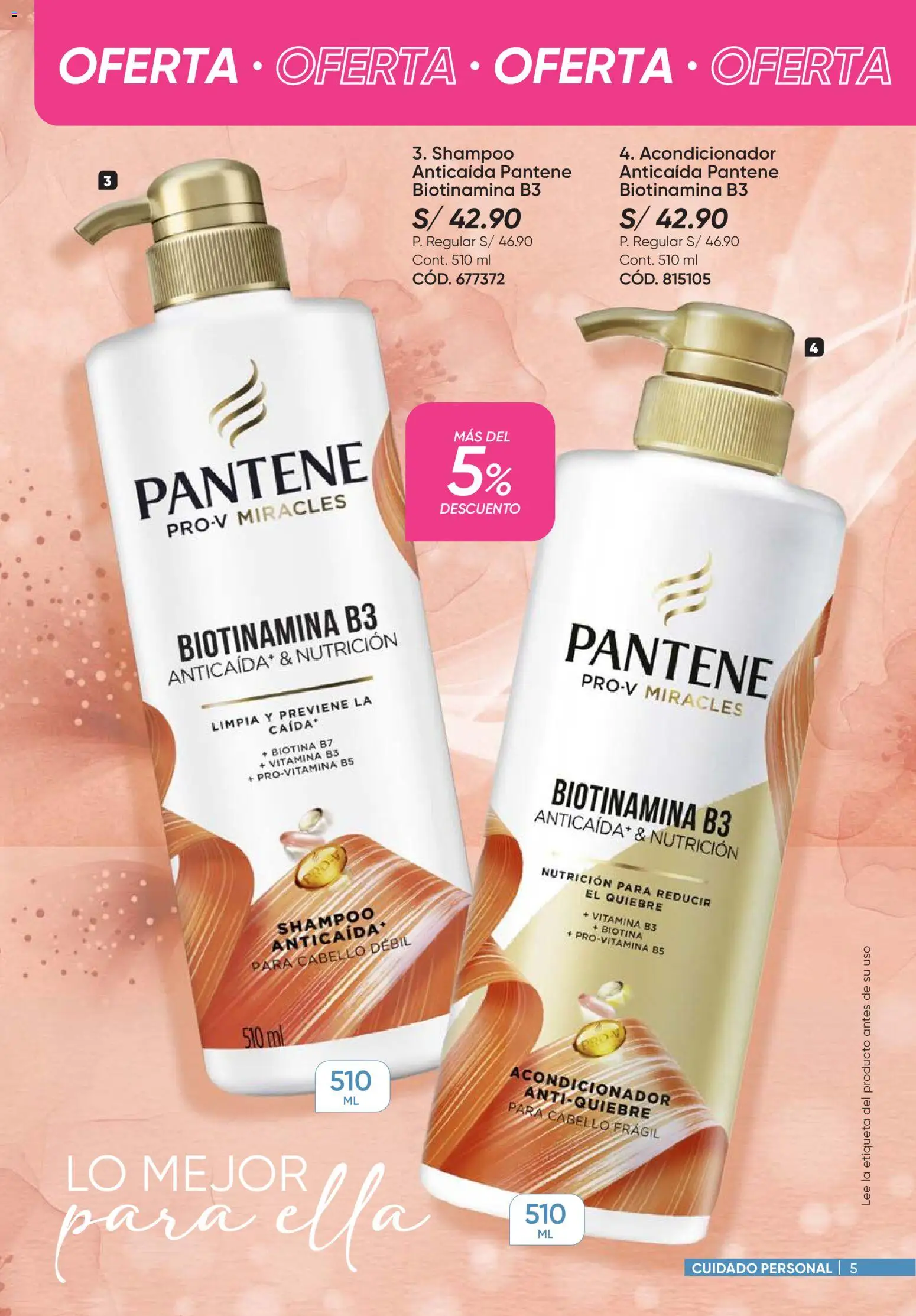 Catálogo Azzorti válido desde 14.04.2026 | Página: 5 | Productos: Shampoo, Acondicionador
