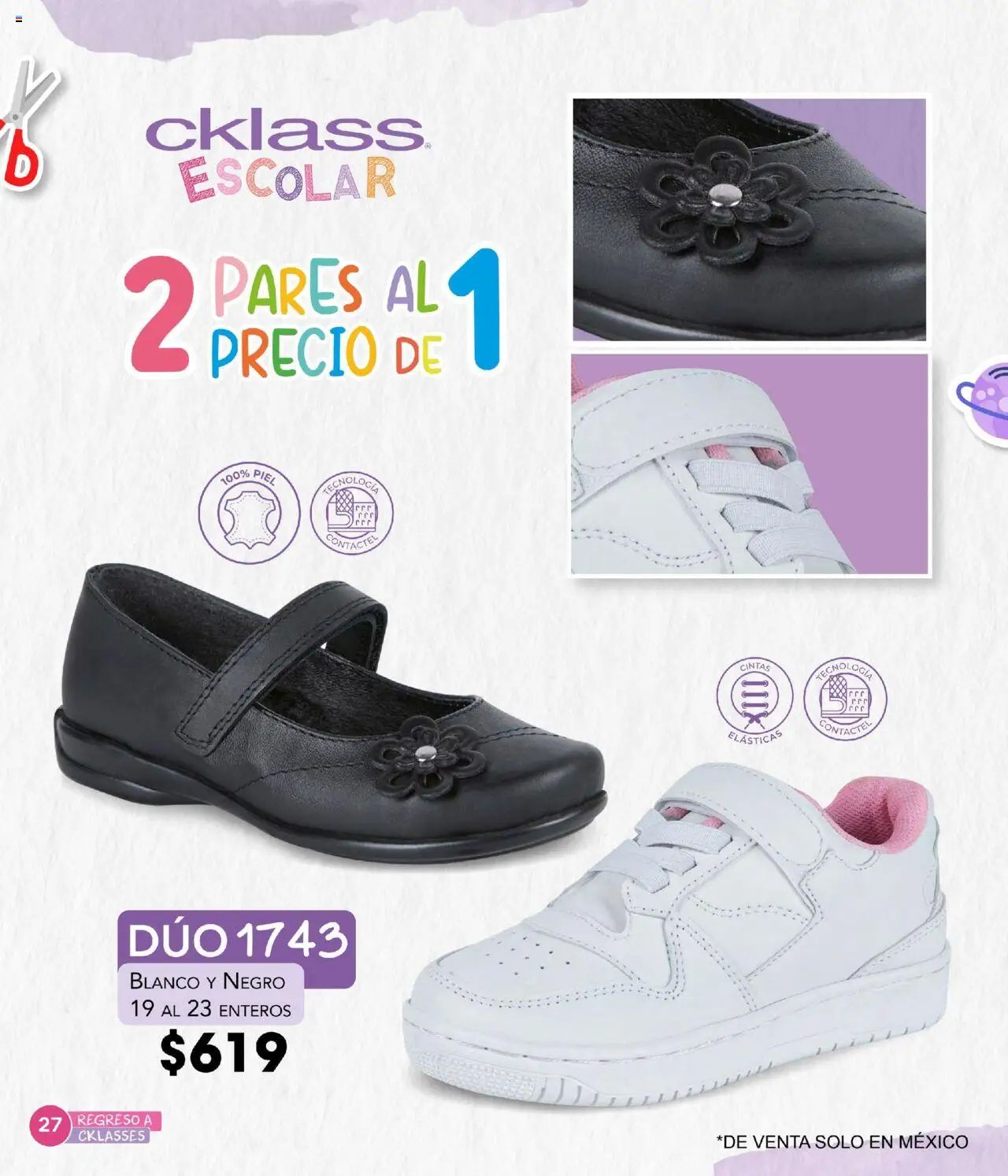 Nuevas ofertas de Cklass válidas en toda la República Mexicana desde el 18.08.2025. ¡Encuentra las mejores ofertas en Cklass - Catálogo Regreso a Clases! | Página: 28