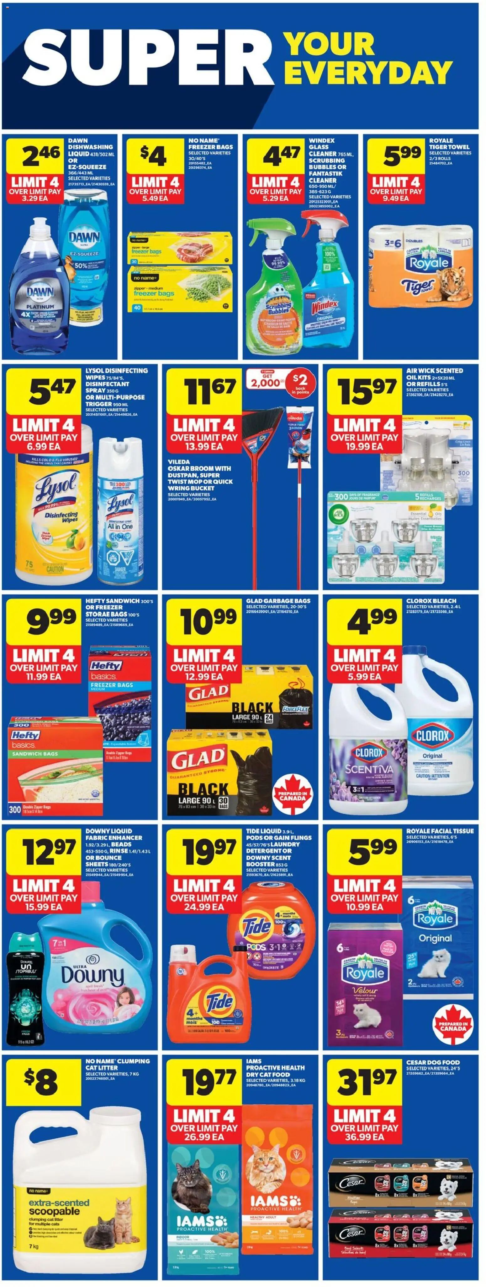 Real Canadian Superstore flyer valid from 23.04.2026 | Page: 19 | Products: Freezer, Fragrance, Detergent, Oil