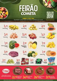 Cometa Supermercados - Ofertas Feirão - Pré-Visualização do folheto da loja Cometa Supermercados, válido de 18.01.2026