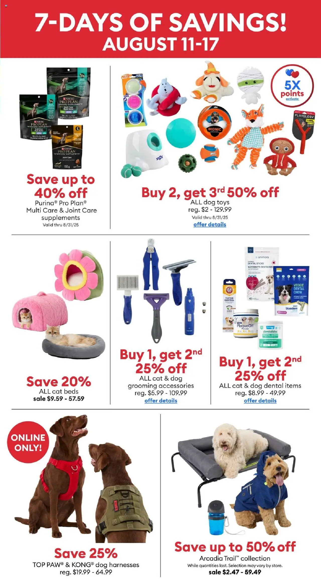 Petsmart flyer valid from 11.08.2025 | Page: 2 | Products: Powder
