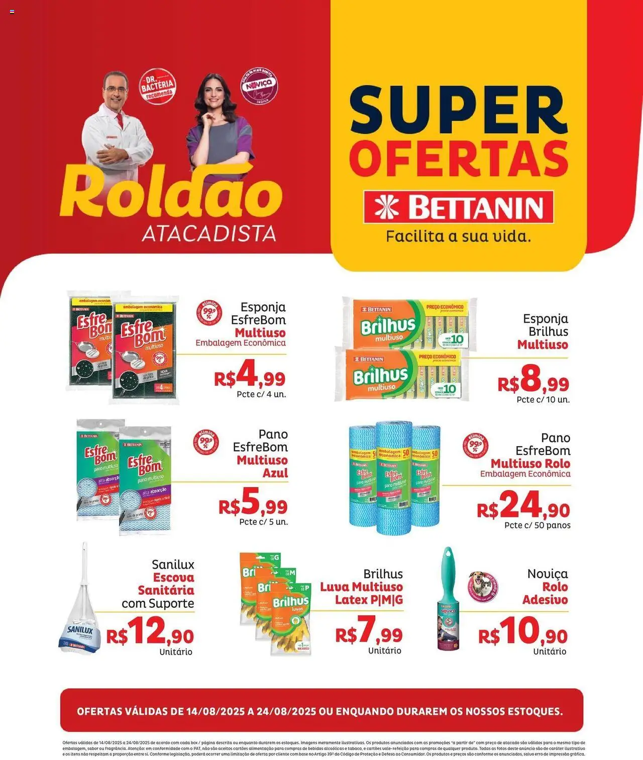Roldão Folheto - válido de 14.08.2025 | Página: 2 | Produtos: Esponja, Rolo, Base, Luvas