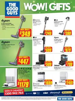 Preview of The Good Guys  Catalogue  - valid from 03.12.2025 | Page: 35 | Products: Battery, Mop, Roomba, Robot