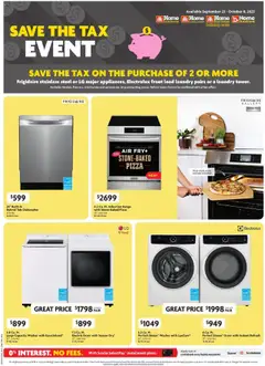Preview of Home Hardware - Appliances from shop Home Hardware valid from 25.09.2025