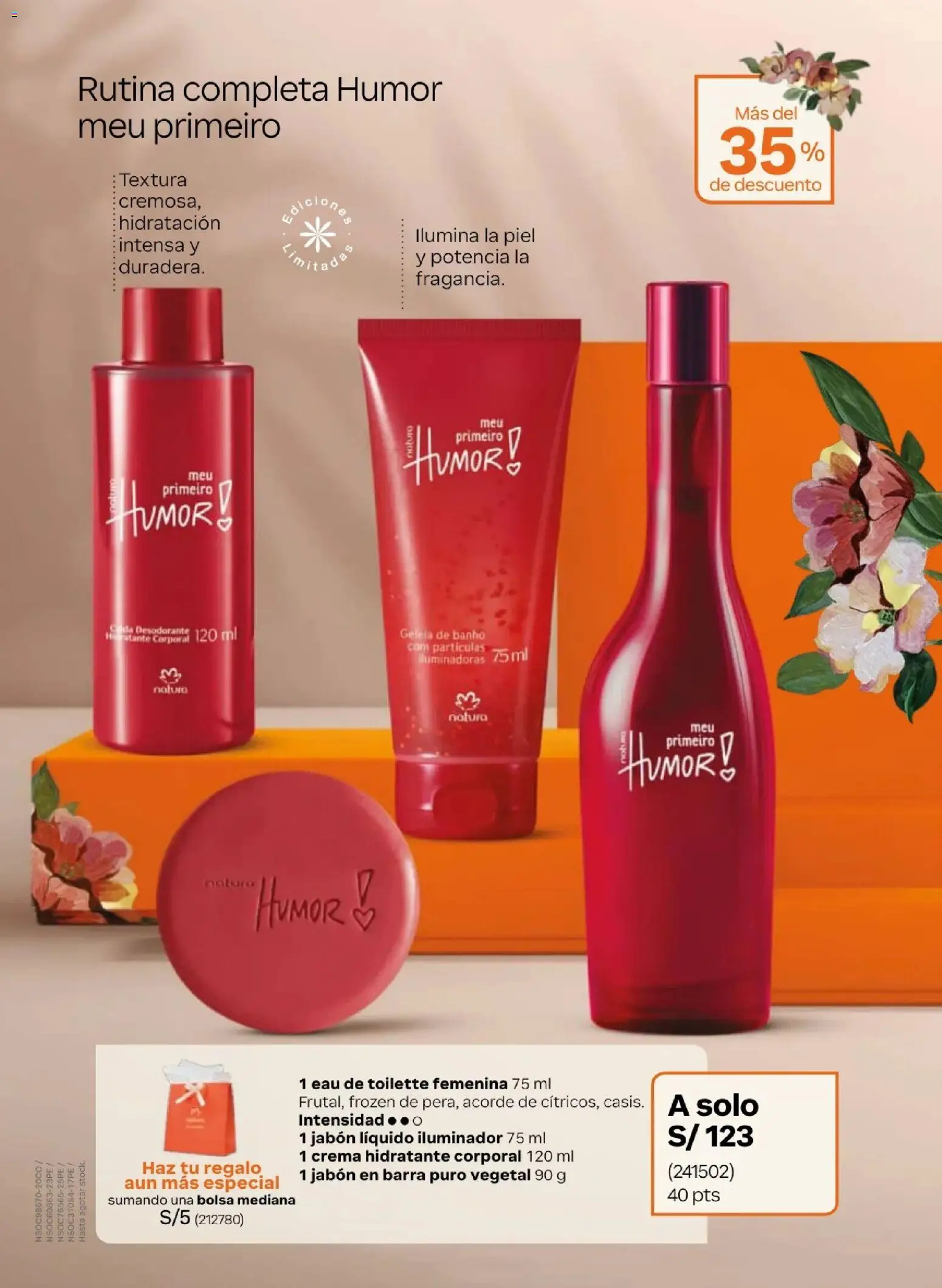 Catálogo Natura válido desde 10.03.2026 | Página: 26 | Productos: Jabón, Desodorante, Bolsa, EAU de Toilette