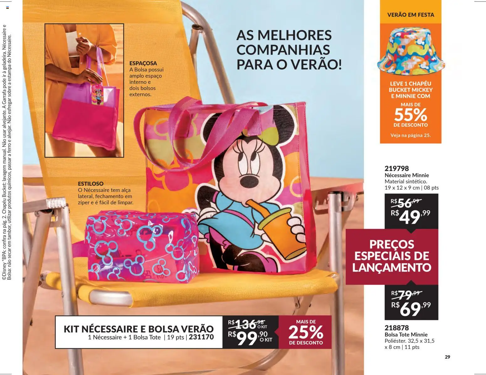 Avon Folheto - válido de 29.10.2025 | Página: 29 | Produtos: Ferro, Necessaire, Chapéu, Bolsa