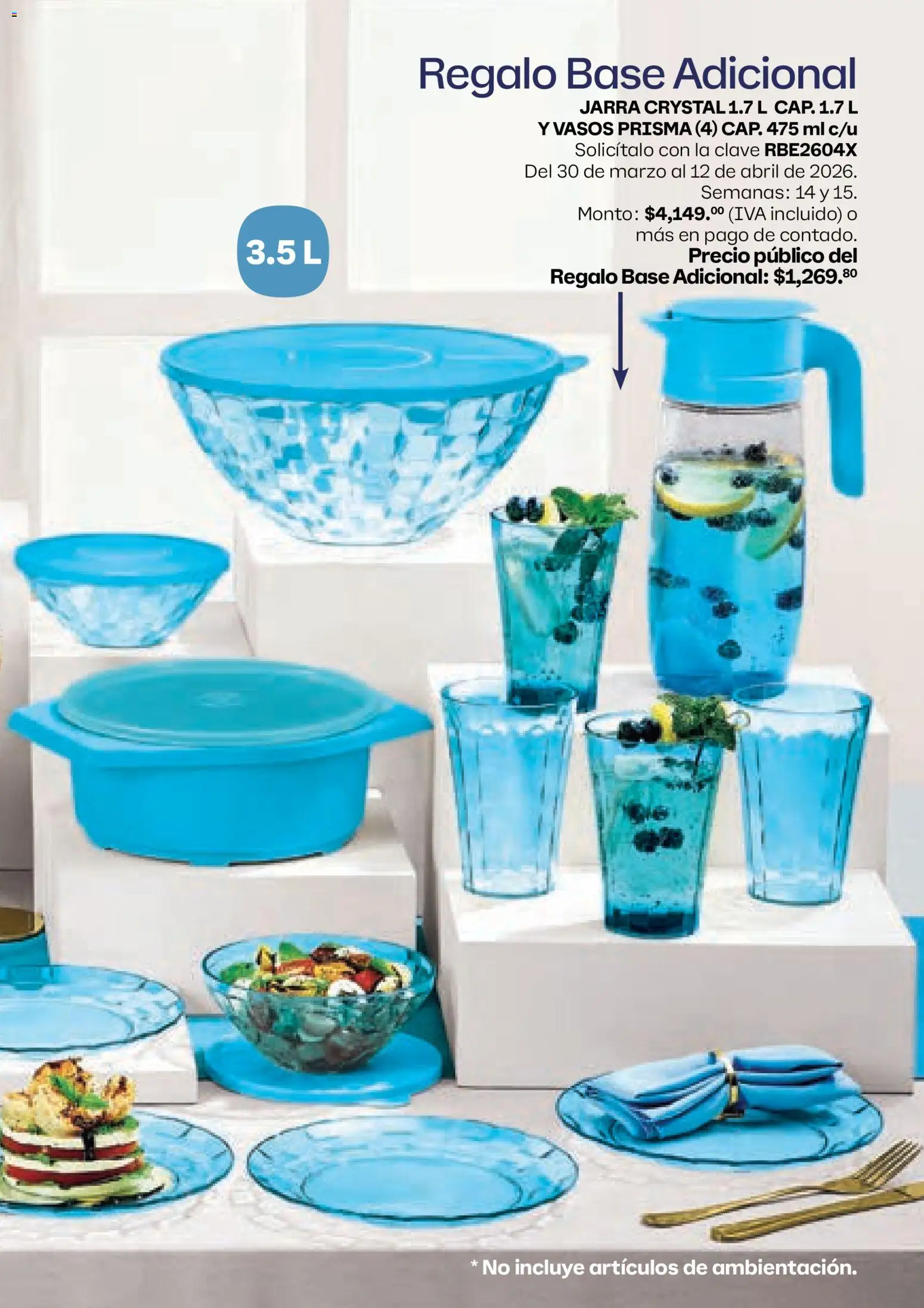 ¡El último » catálogo de Tupperware para Abril « está aquí! Descubre las SUPER OFERTAS. | México