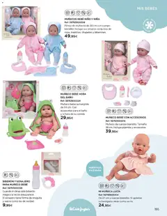 Vista previa de El Corte Inglés catálogo Juguetes, nuevo folleto de la tienda, válido en México a partir del 27.10.2025 | Página: 195 | Productos: Biberón, Leche, Baño