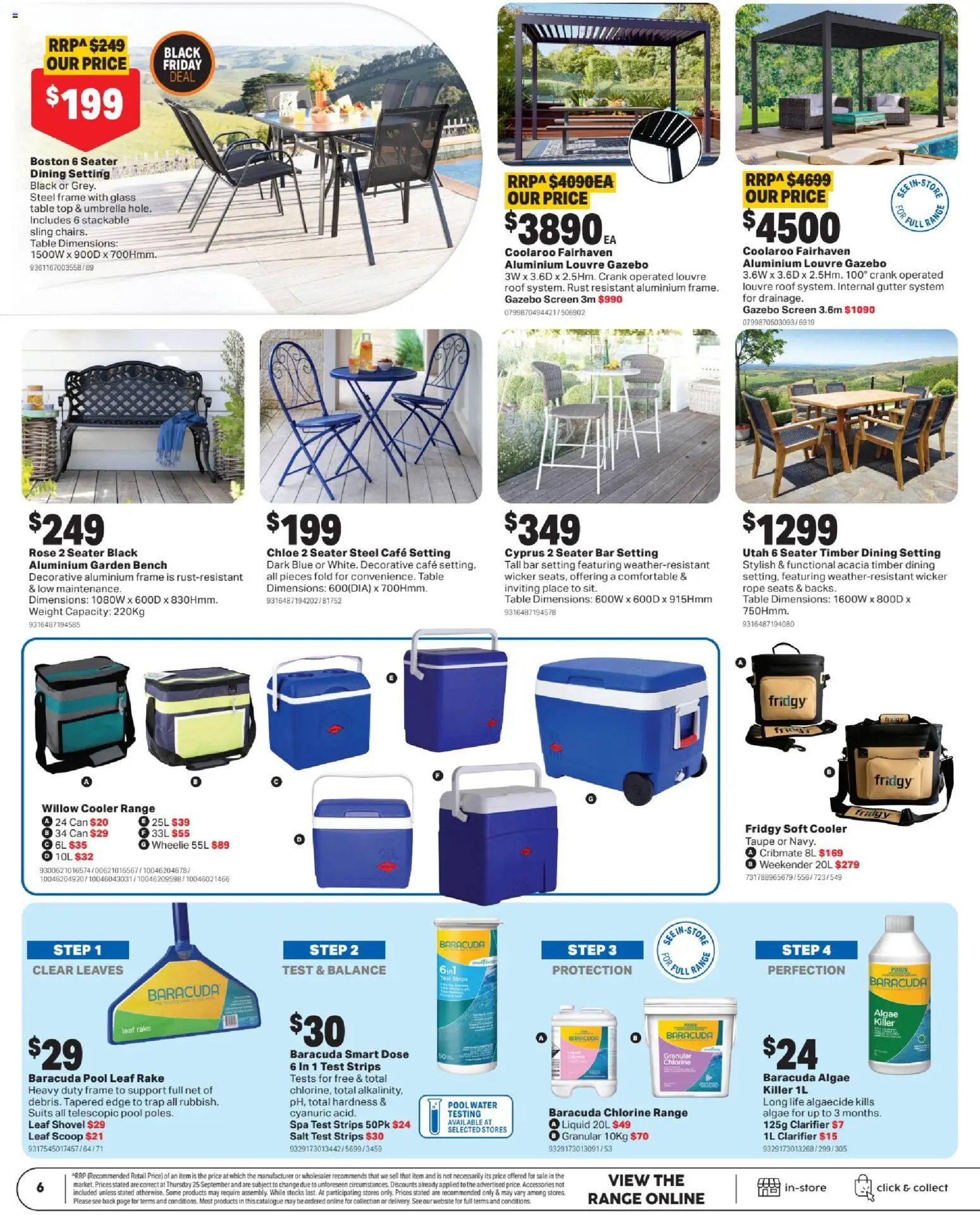 Mitre 10 catalogue - valid from 05.11.2025 | Page: 6 | Products: Table, Shovel, Accessories, Screen