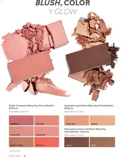 Vista previa de Rubor Compacto Mary Kay Chromafusion®, Compact blush available in 6 tones., nuevo folleto de la tienda, válido en México a partir del 01.03.2026 | Página: 18