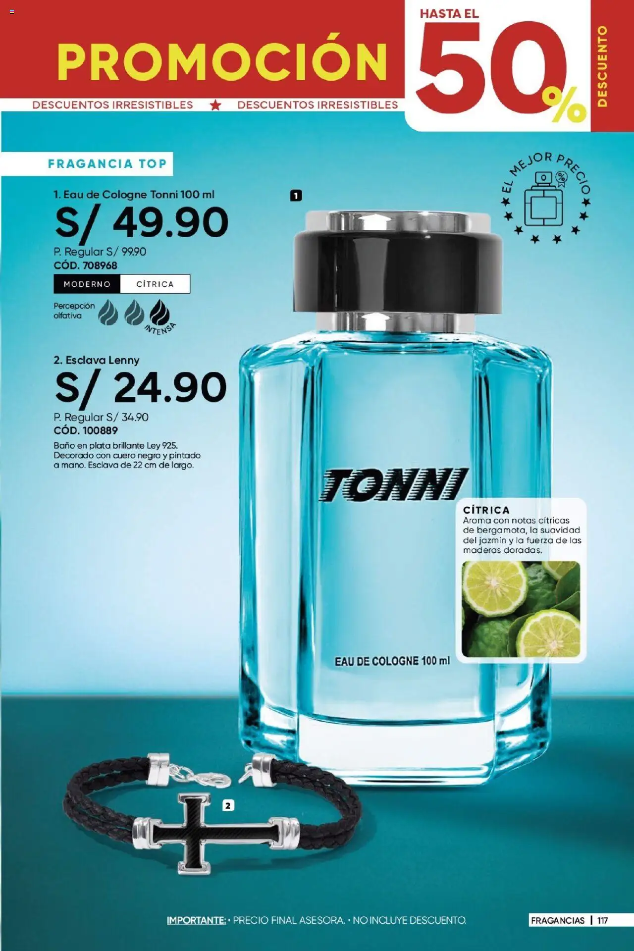 Catálogo Azzorti válido desde 17.06.2025 | Página: 119 | Productos: Baño, Fragancia
