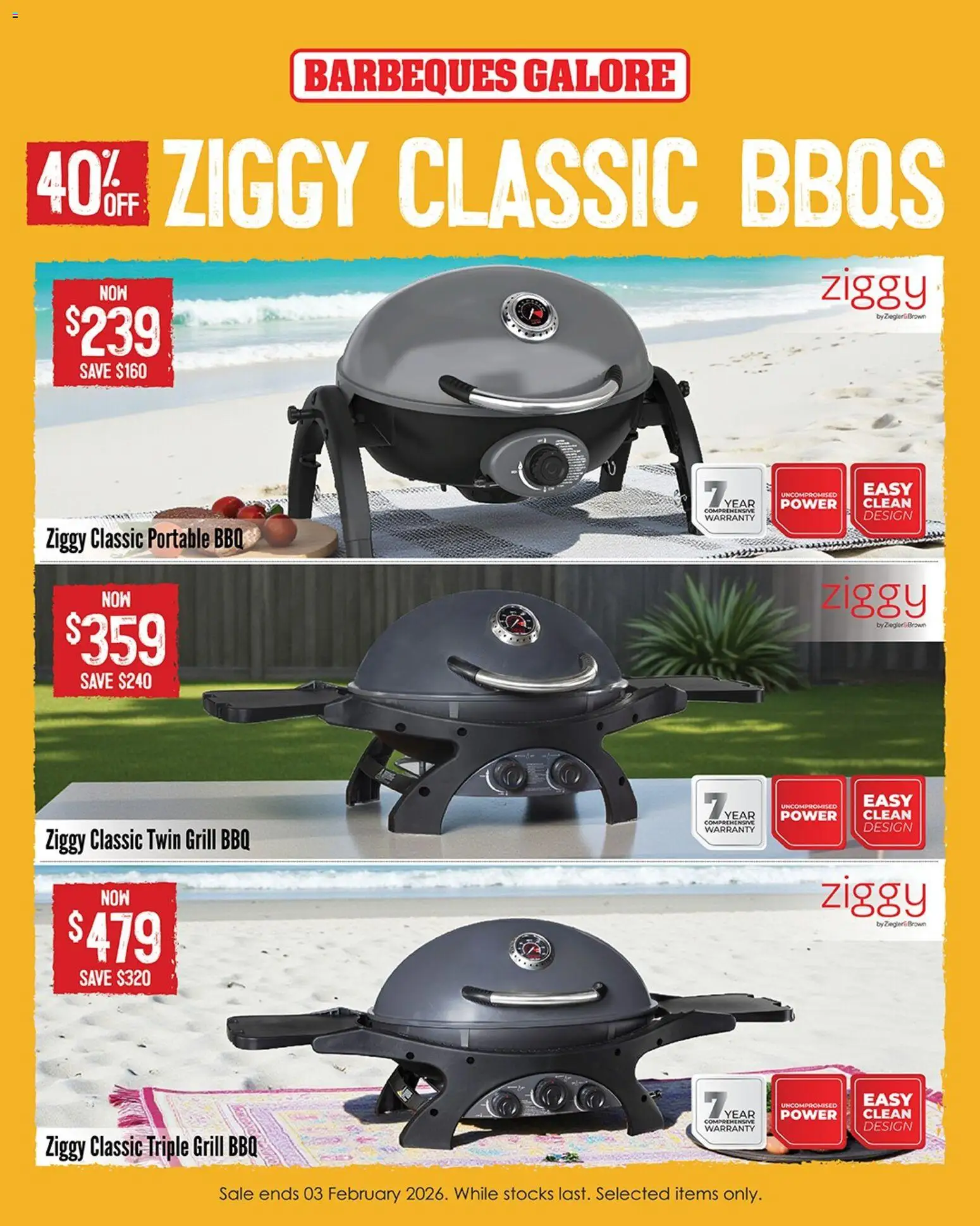 Barbeques Galore catalogue - valid from 23.01.2026 | Page: 5 | Products: Portable, Grill