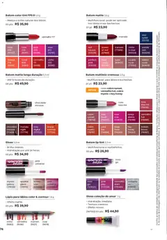 Natura - Ciclo 01/2026 - Pré-Visualização do folheto da loja Natura, válido de 26.12.2025 | Página: 76