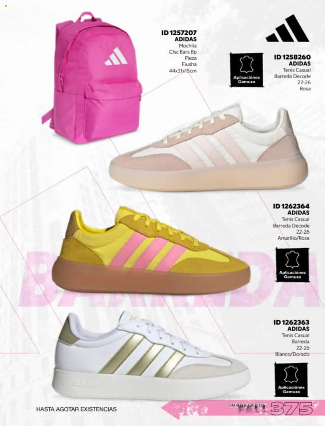 Nuevas ofertas de Price Shoes válidas en toda la República Mexicana desde el 18.08.2025. ¡Encuentra las mejores ofertas en Price Shoes - Catálogo Fall Importados! | Página: 375 | Productos: Tenis, Mochila, Gamuza