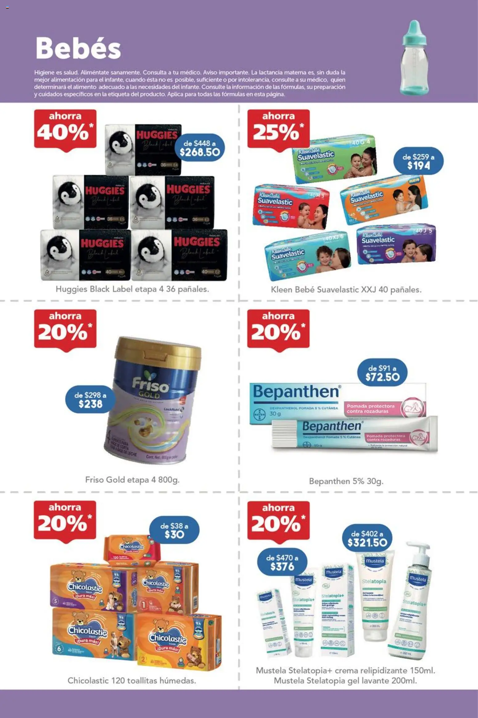 Nuevas ofertas de Farmacia San Pablo válidas en toda la República Mexicana desde el 08.03.2026. ¡Encuentra las mejores ofertas en Farmacia San Pablo catálogo! | Página: 13 | Productos: Crema, Leche, Pomada