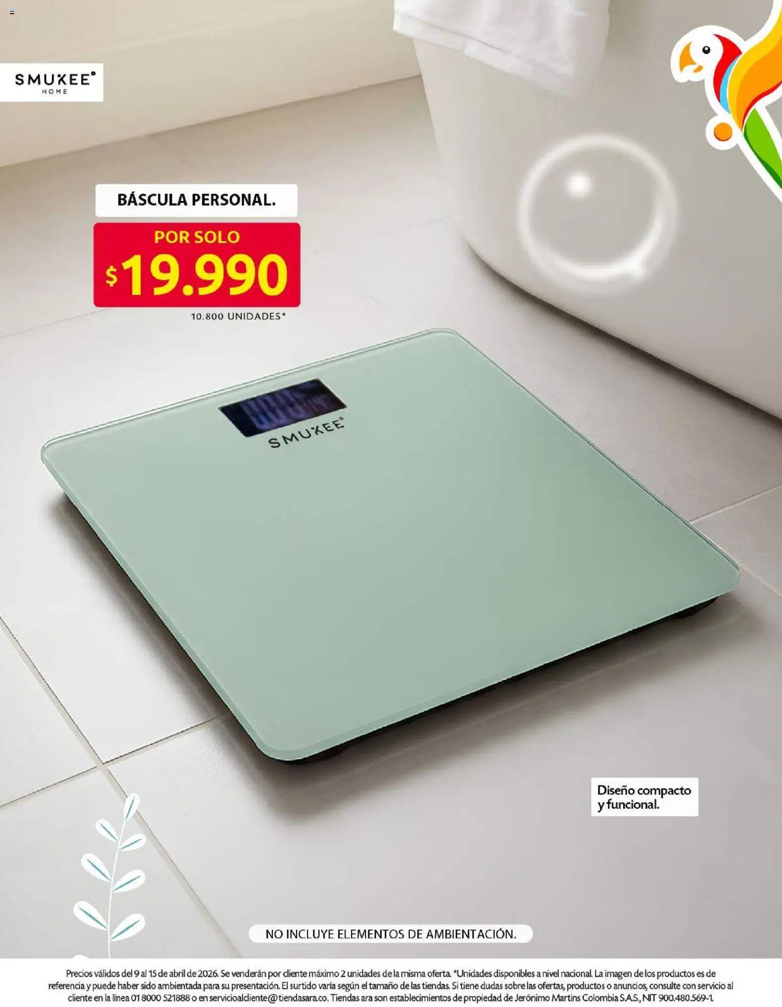 Ara revista - valida desde el 09.04.2026 | Página: 9 | Productos: Sobre