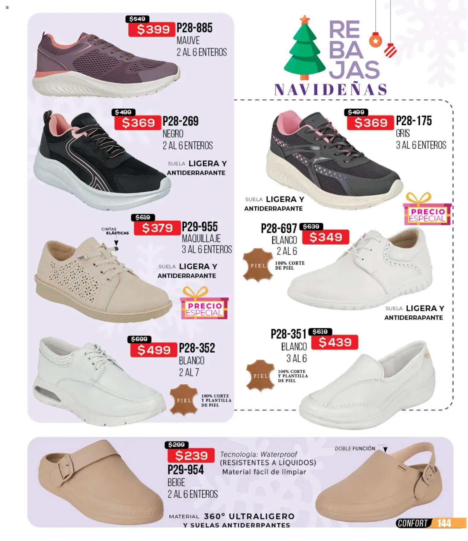 Nuevas ofertas de Cklass válidas en toda la República Mexicana desde el 30.11.2025. ¡Encuentra las mejores ofertas en Cklass catálogo Rebajas Navideñas Ropa! | Página: 402 | Productos: Maquillaje