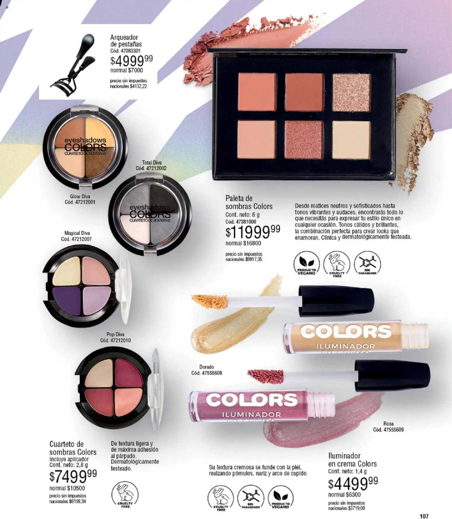 Millanel - Catálogo │ válido desde el 08.12.2025 | Página: 131 | Productos: Iluminador, Paleta, Crema